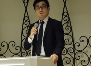 社長による新理念の発表
