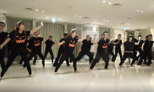 新年会にて踊ったソーラン節後半の写真です。