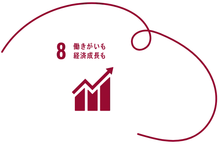 8 働きがいも経済成長も